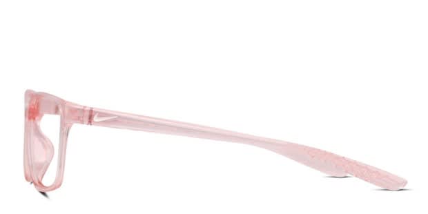 Clear and pink nikes hot sale