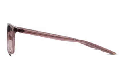 Nike 7130 Purple, Clear glasses - Purple / Clear - Side View