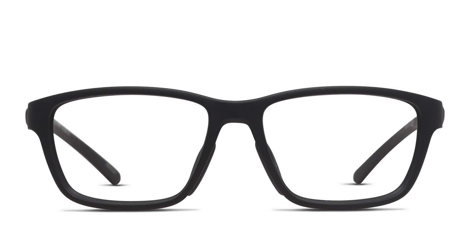 Smith Overtone Slim Matte Black glasses - Matte Black - Frontal View