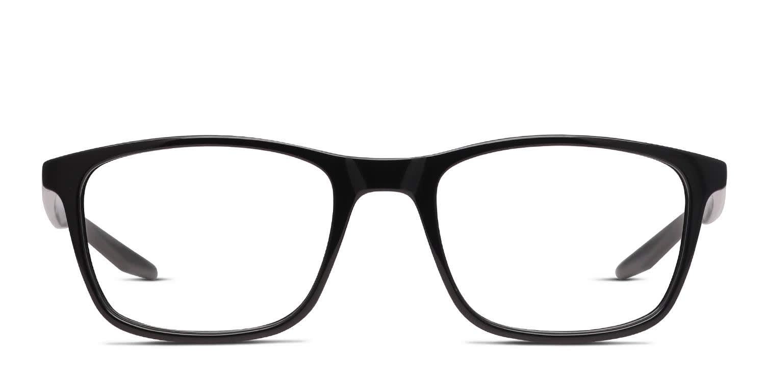 【スーパーセール】 Nike 7129 Shiny Black Prescription Eyeglasses ネームタグ