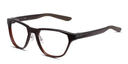 Nike 7400 Brown glasses - Brown - Angle View