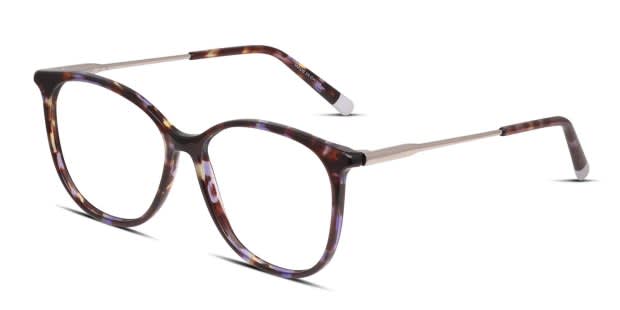Calvin Klein CK5462 Tortoise, Purple Prescription Eyeglasses