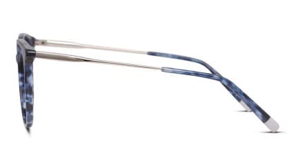 Calvin Klein CK5462 Blue, Tortoise glasses - Blue / Tortoise - Side View