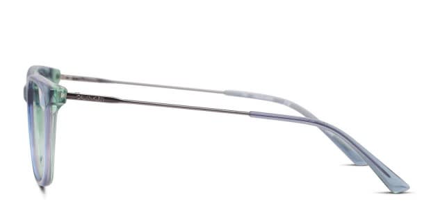 Calvin Klein CK18706 Blue Clear Prescription Eyeglasses