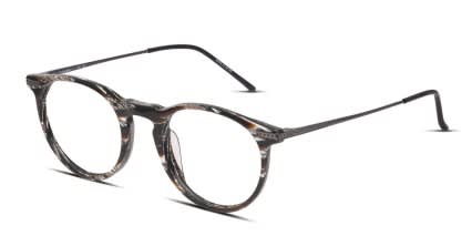 Calvin Klein CK22527T Brown, Tortoise, White glasses - Brown / Tortoise / White - Angle View