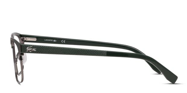 Lacoste L2198 Green, Gunmetal Prescription Eyeglasses display picture 3