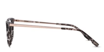 Lacoste L2863 Tortoise, Gray glasses - Tortoise / Gray - Side View