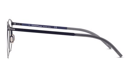 Flexon B2000 Blue glasses - Blue - Side View