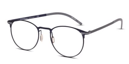 Flexon B2000 Blue glasses - Blue - Angle View