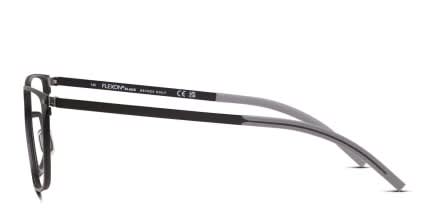 Flexon B2025 Black glasses - Black - Side View
