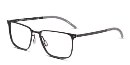 Flexon B2025 Black glasses - Black - Angle View