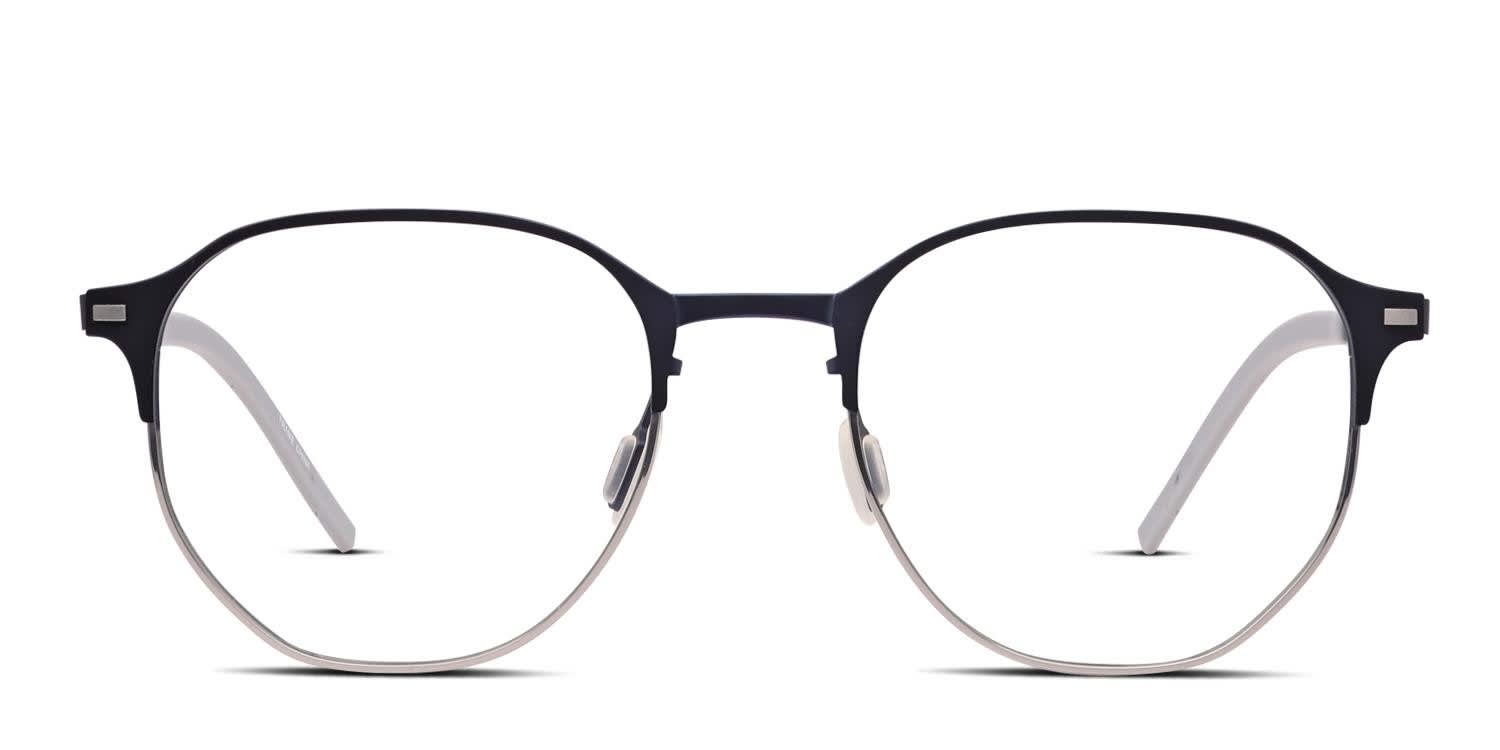 Flexon B2032 Blue, Gunmetal glasses - Blue / Gunmetal - Frontal View