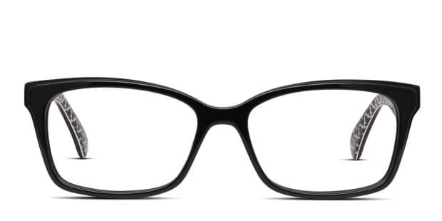 Kate Spade Jeri Shiny Black Prescription Eyeglasses