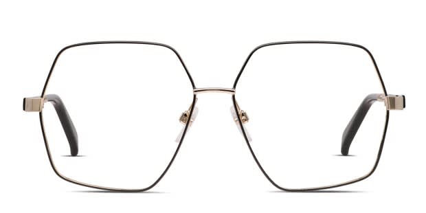 Marc Jacobs Marc 594 Black, Gold Prescription Eyeglasses