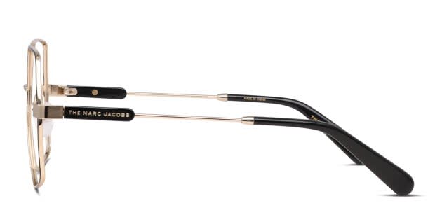 Marc Jacobs Marc 594 Black, Gold Prescription Eyeglasses
