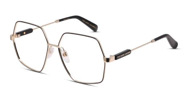 Marc Jacobs Marc 594 Black, Gold Prescription Eyeglasses