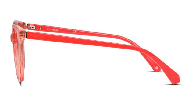 Polaroid PLD D372 Pink, Clear Prescription Eyeglasses