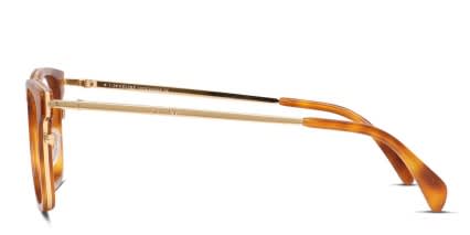 Celine CL50002U Tortoise, Orange, Gold glasses - Tortoise / Orange / Gold - Side View