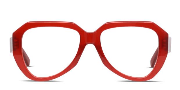 極美品　CELINE　サングラス　CLF-0055A　レッドレンズ・フレーム 極美品 CELINE サングラス CLF-0055A レッドレンズ・フレーム 極美品