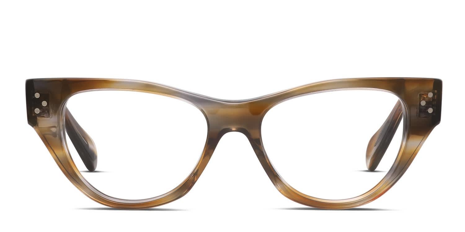 Celine CL50040I Brown, Gray Prescription Eyeglasses