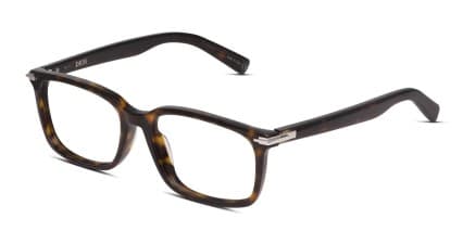Dior DiorBlackSuitO SI Brown, Tortoise glasses - Brown / Tortoise - Angle View