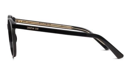 Dior DiorSpiritO RI Shiny Black glasses - Shiny Black - Side View