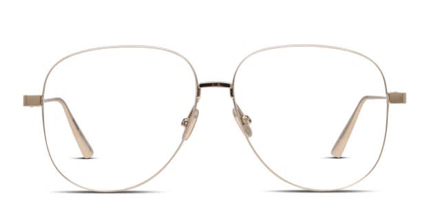 Dior UltraDiorO A1U Gold Prescription Eyeglasses