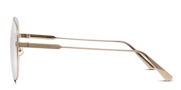 Dior UltraDiorO A1U Gold Prescription Eyeglasses