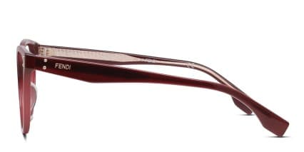 Fendi FE50006I Red glasses - Red - Side View