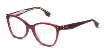 Fendi FE50006I Red glasses - Red - Angle View