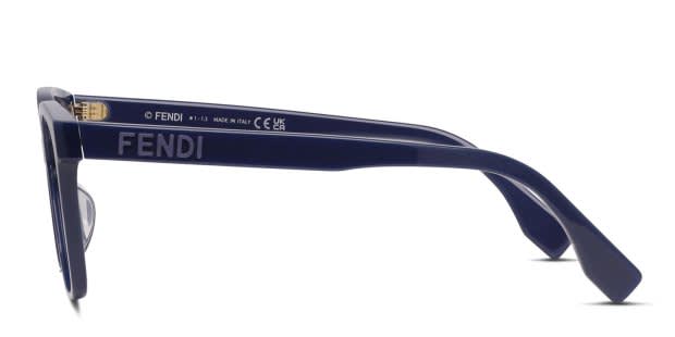 Fendi FE50016I Blue Prescription Eyeglasses