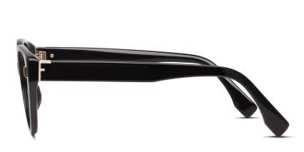 Fendi FE50020I Shiny Black glasses - Shiny Black - Side View
