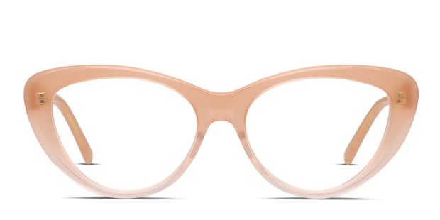 【関税込み】LOEWE ピンク ラージ テキストロゴ スクエアメガネ LOEWE: ピンク ラージ テキストロゴ スクエアメガネ | SSENSE 日本
