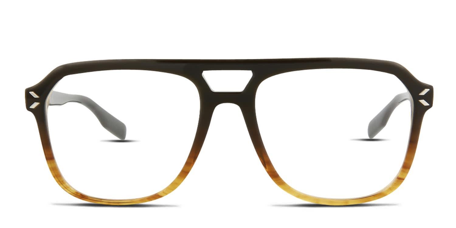 Alexander McQueen McQ MQ0390O Brown Prescription Eyeglasses