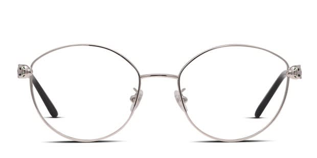 Cartier CT0234O Silver Prescription Eyeglasses