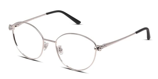 Cartier CT0234O Silver Prescription Eyeglasses