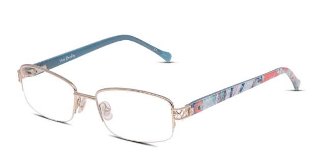 Vera Bradley Diane Gold Prescription Eyeglasses display picture 3