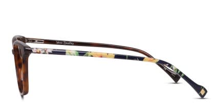 Vera Bradley Emberleigh Brown, Tortoise glasses - Brown / Tortoise - Side View