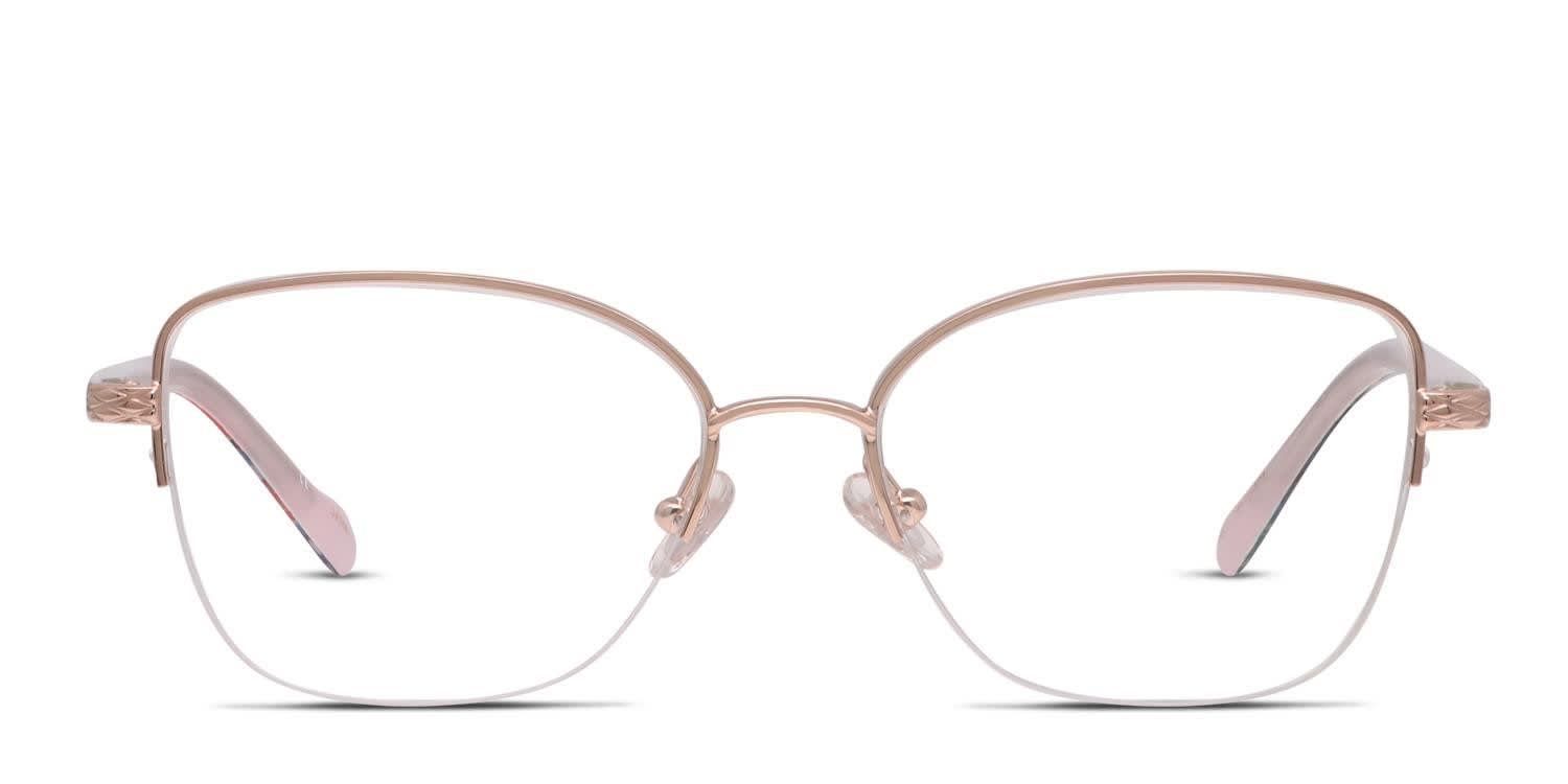 Vera Bradley Fae Rose Gold glasses - Rose Gold - Frontal View