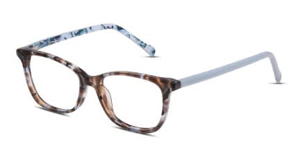 Vera Bradley Leena Tortoise, Brown, Blue glasses - Tortoise / Brown / Blue - Angle View