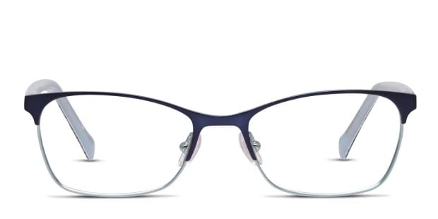 Vera Bradley Whitley Kids Blue Prescription Eyeglasses