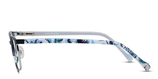 Vera Bradley Whitley Kids Blue Prescription Eyeglasses