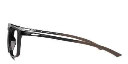 Nike 7146 Shiny Black glasses - Shiny Black - Side View
