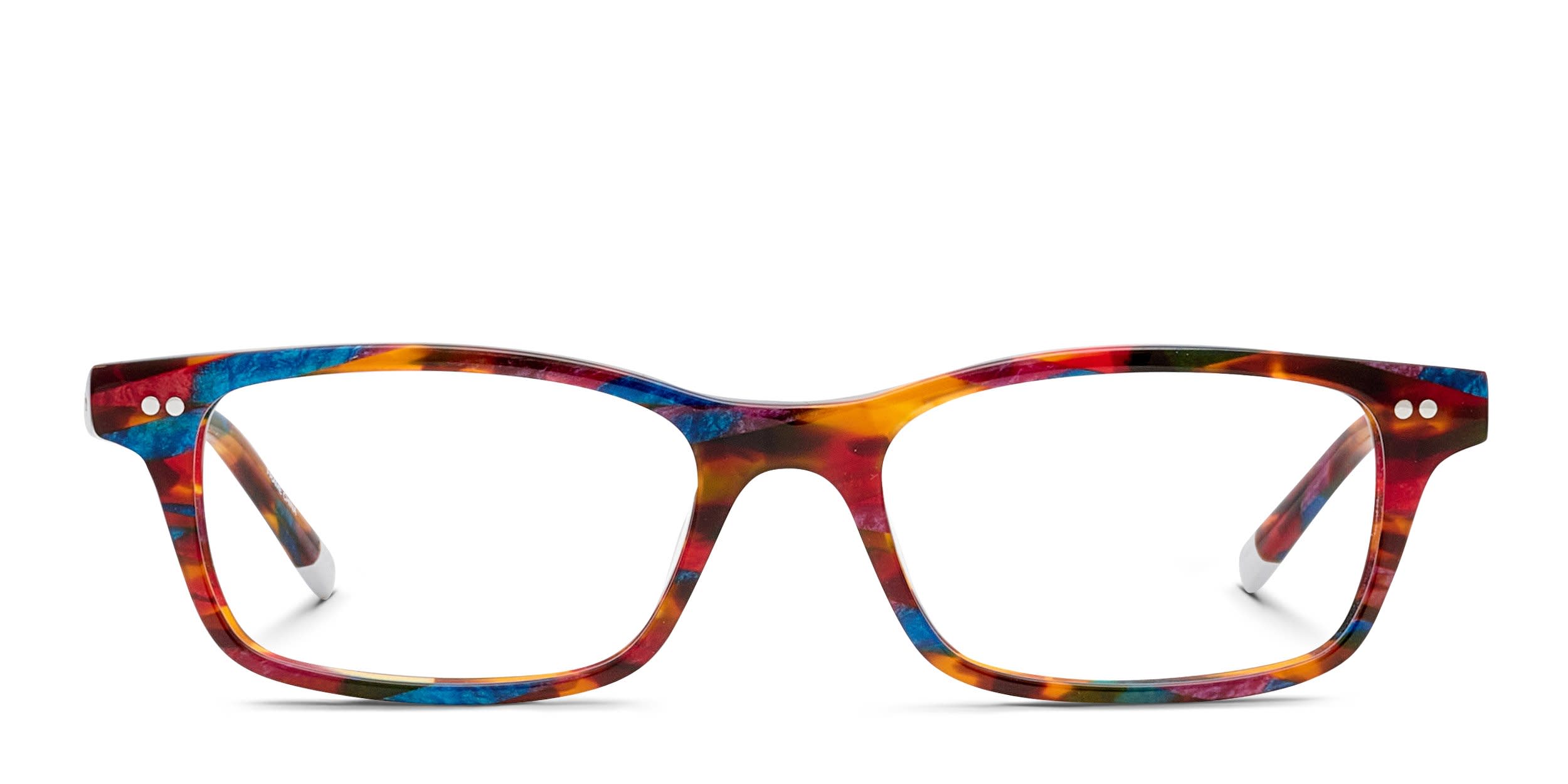 Calvin Klein CK5989 Tortoise, Blue, Multicolor glasses - Tortoise / Blue / Multicolor - Frontal View