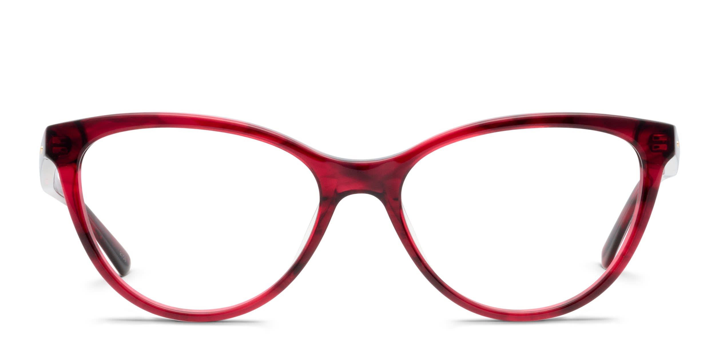 Calvin Klein Optical Glasses Black Frame with Bright Red Temples Eyeglasses Calvin Klein CK20506 Shiny Black Prescription Eyeglasses main image 3