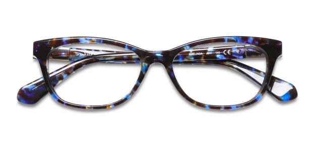 Kate‎ Spade Lyla Polarized Sunglass Glasses Frames Tortoise Teal w/ Hard Case Kate Spade Amelinda Tortoise, Blue Prescription Eyeglasses main image 4