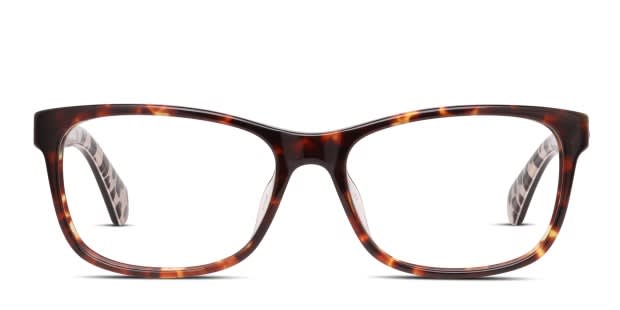 Kate Spade Calley Tortoise, Brown Prescription Eyeglasses