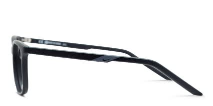 Nike 7255 Matte Black glasses - Matte Black - Side View