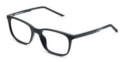 Nike 7255 Matte Black glasses - Matte Black - Angle View
