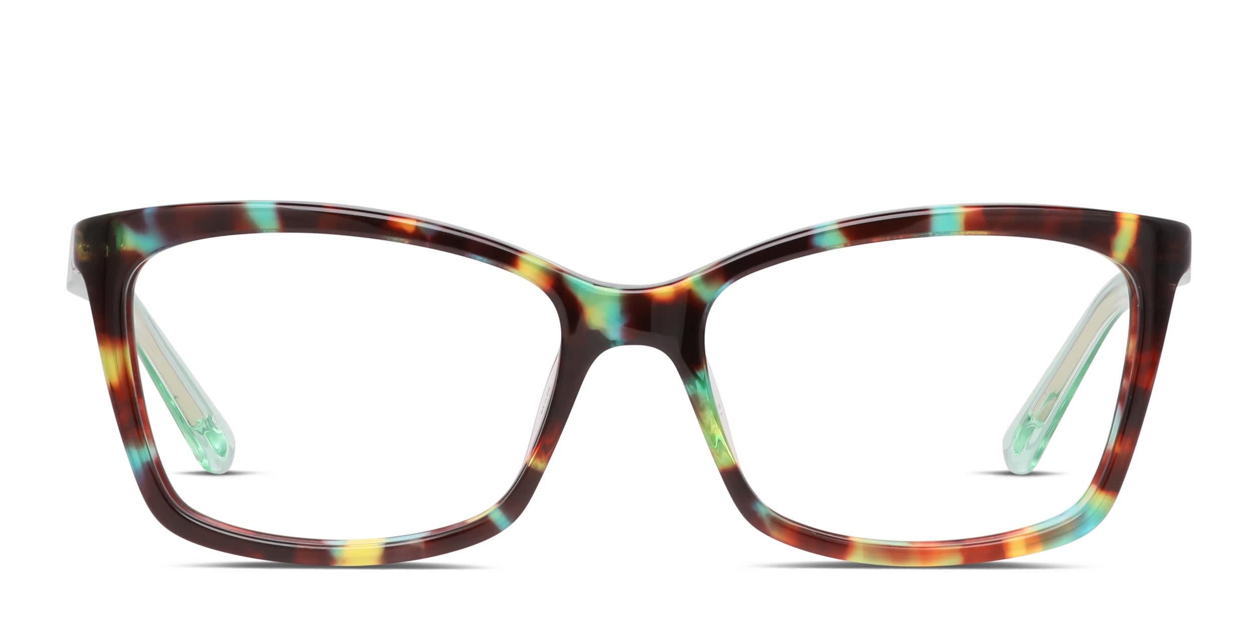 Kate Spade Cortina Tortoise, Green glasses - Tortoise / Green - Frontal View